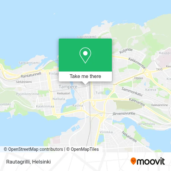 Rautagrilli map