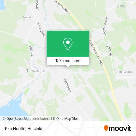 Rks-Huolto map