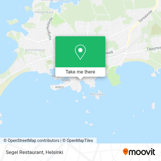 Segel Restaurant map