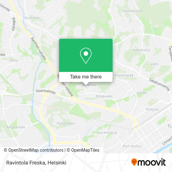 Ravintola Freska map