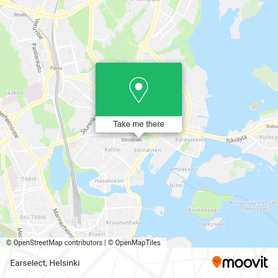 Earselect map