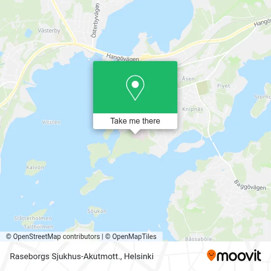 Raseborgs Sjukhus-Akutmott. map