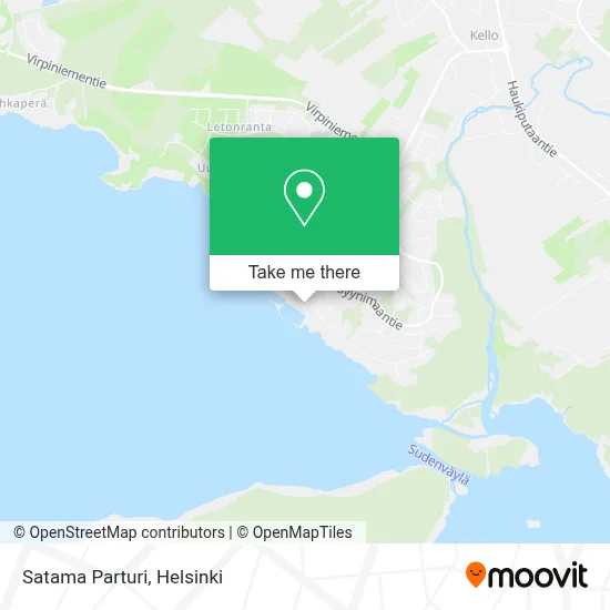 Satama Parturi map