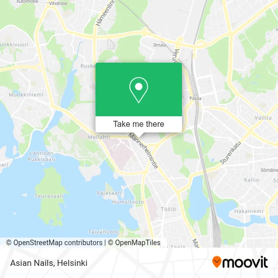 Asian Nails map