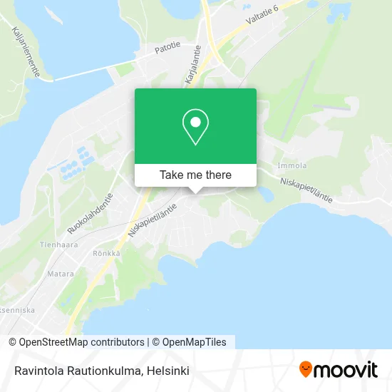 Ravintola Rautionkulma map