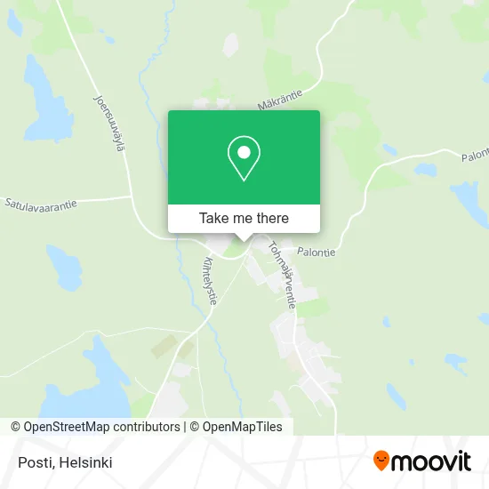 Posti map