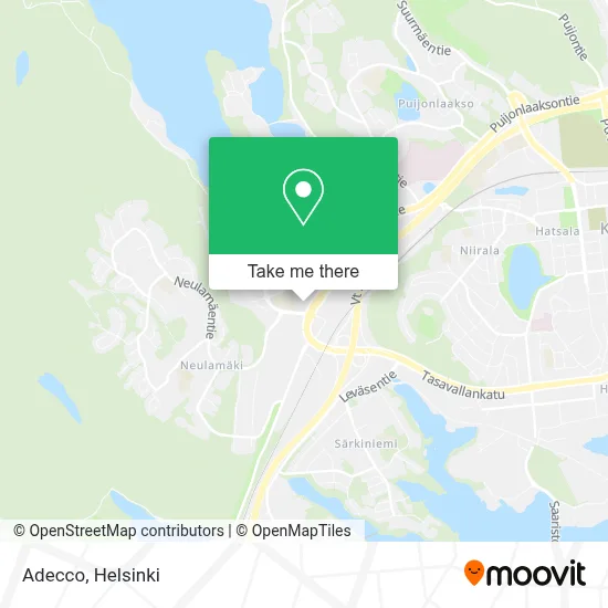 Adecco map
