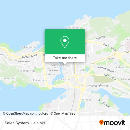 Sales System map
