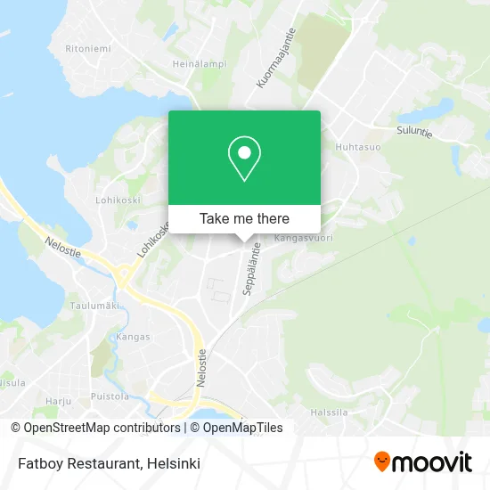 Fatboy Restaurant map