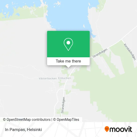 In Pampas map