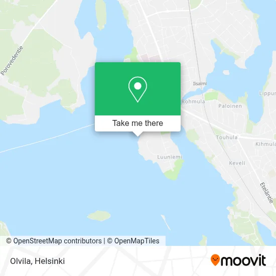 Olvila map