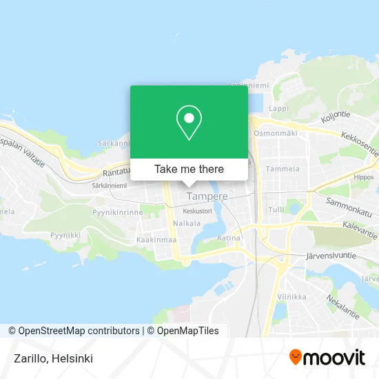 Zarillo map