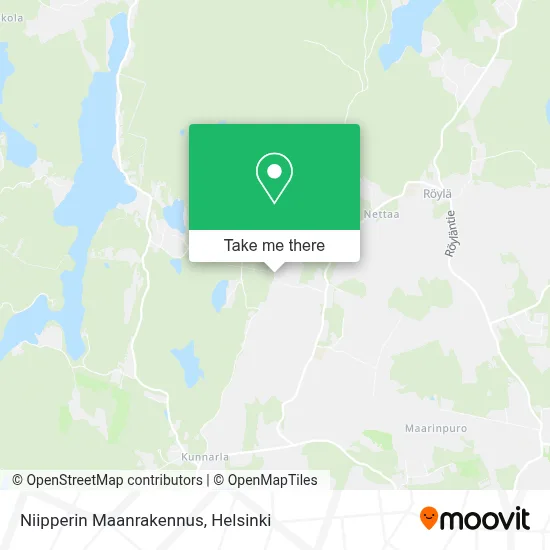 Niipperin Maanrakennus map