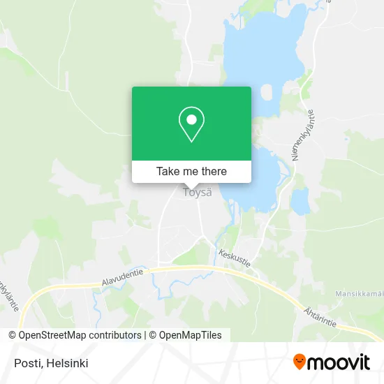 Posti map