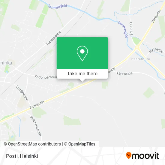 Posti map