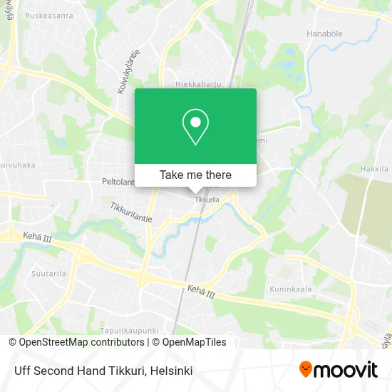 Uff Second Hand Tikkuri map