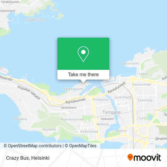 Crazy Bus map