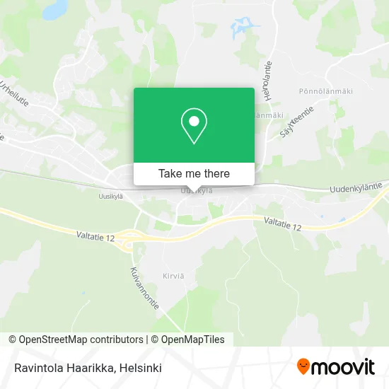 Ravintola Haarikka map