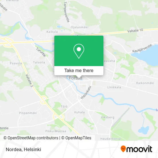 Nordea map