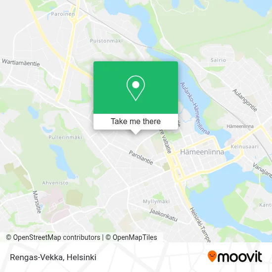 Rengas-Vekka map