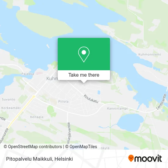 Pitopalvelu Maikkuli map