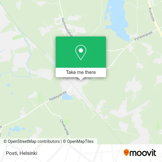 Posti map