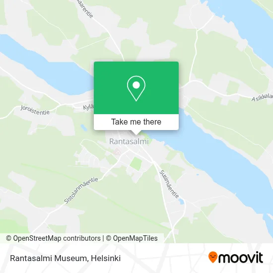 Rantasalmi Museum map