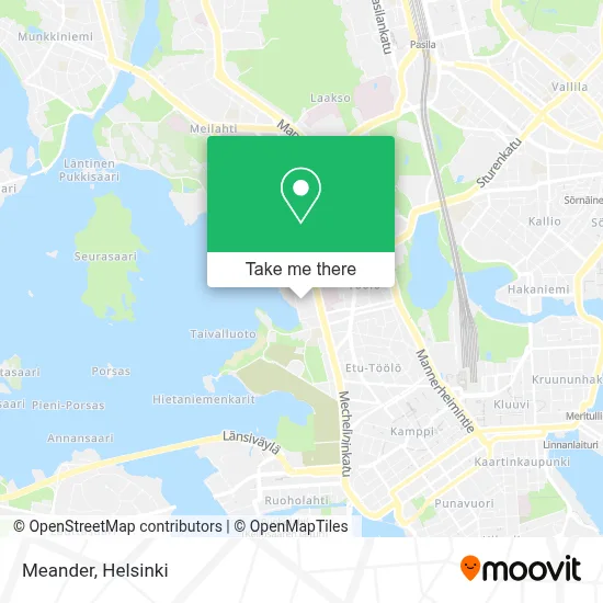 Meander map