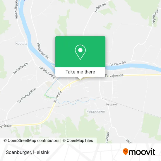 Scanburger map