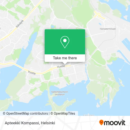Apteekki Kompassi map
