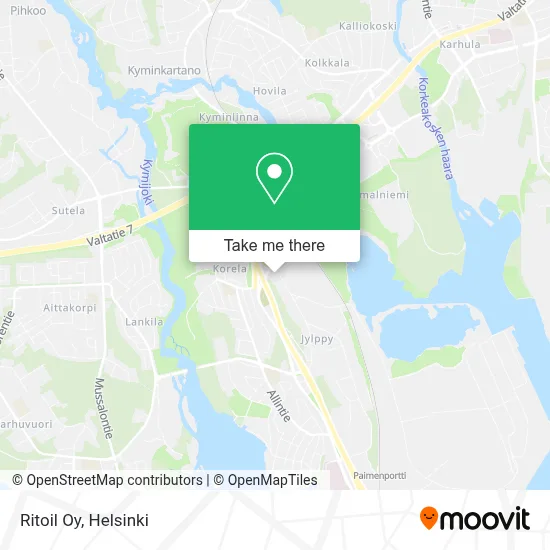 Ritoil Oy map