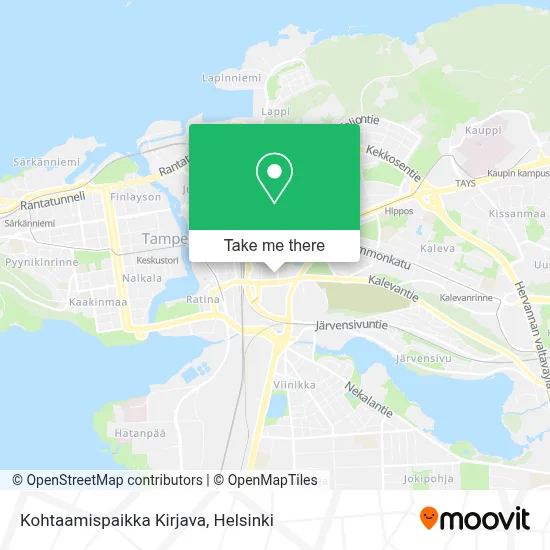 Kohtaamispaikka Kirjava map