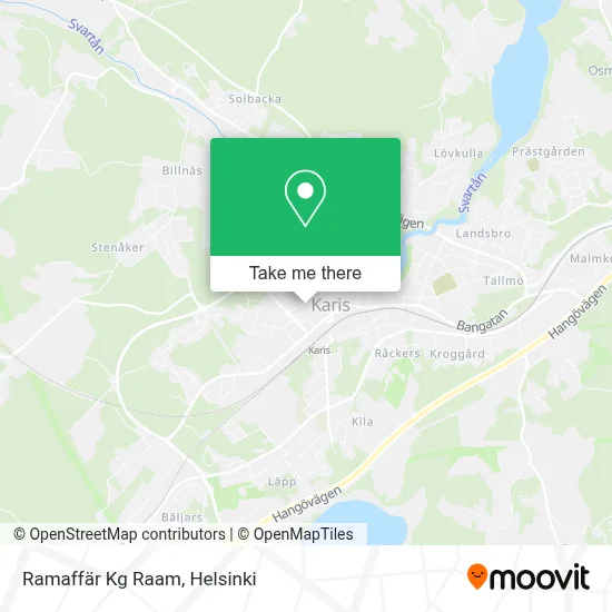Ramaffär Kg Raam map
