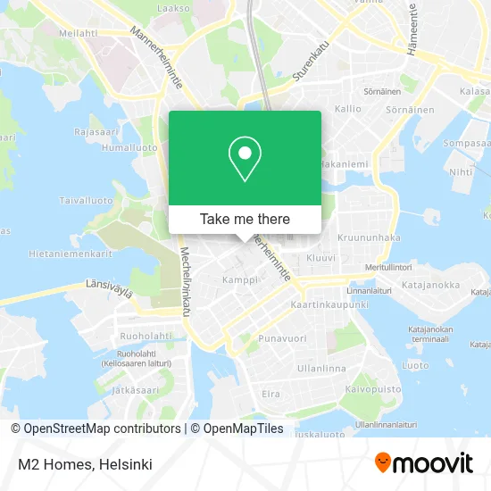 M2 Homes map