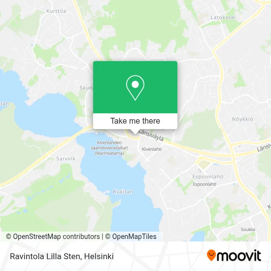 Ravintola Lilla Sten map