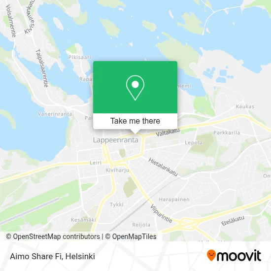 Aimo Share Fi map