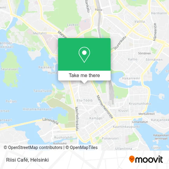 Riisi Café map