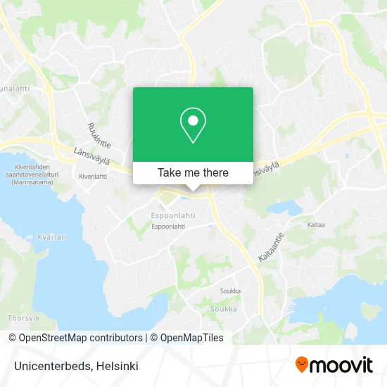 Unicenterbeds map