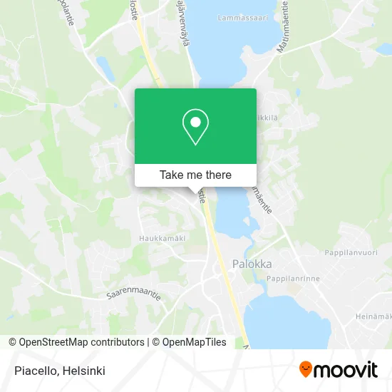 Piacello map
