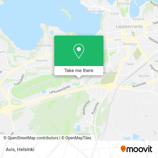 Avis map