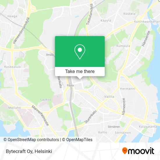 Bytecraft Oy map