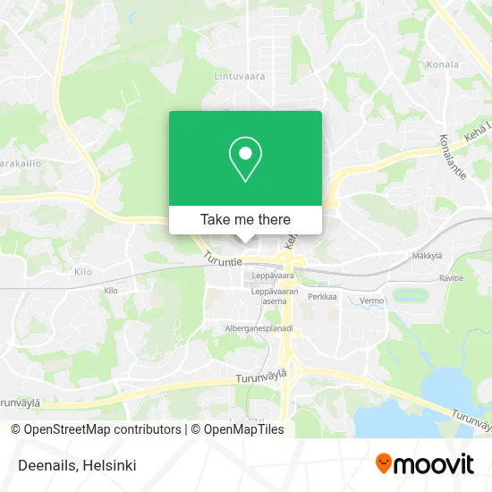 Deenails map