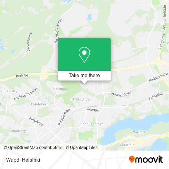 Wapd map