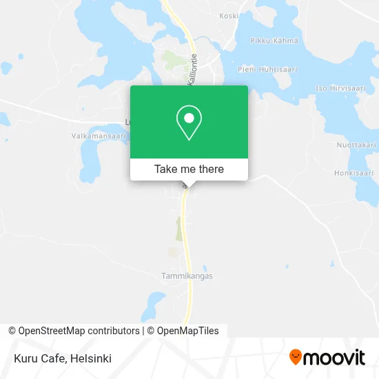 Kuru Cafe map