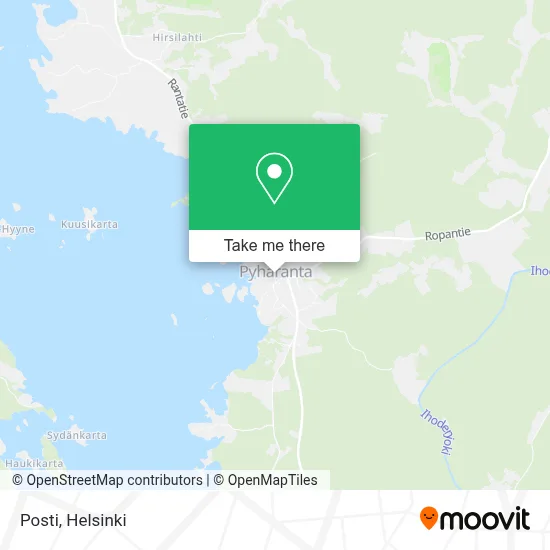 Posti map