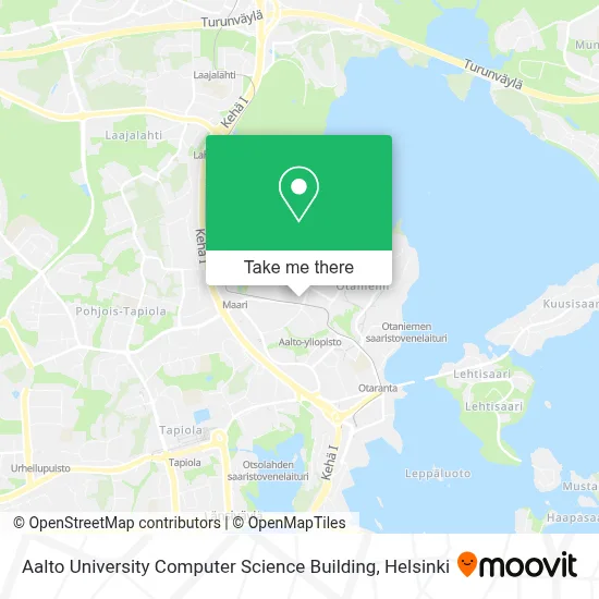 Aalto University Computer Science Building map