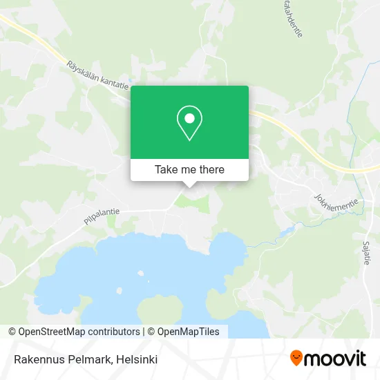Rakennus Pelmark map