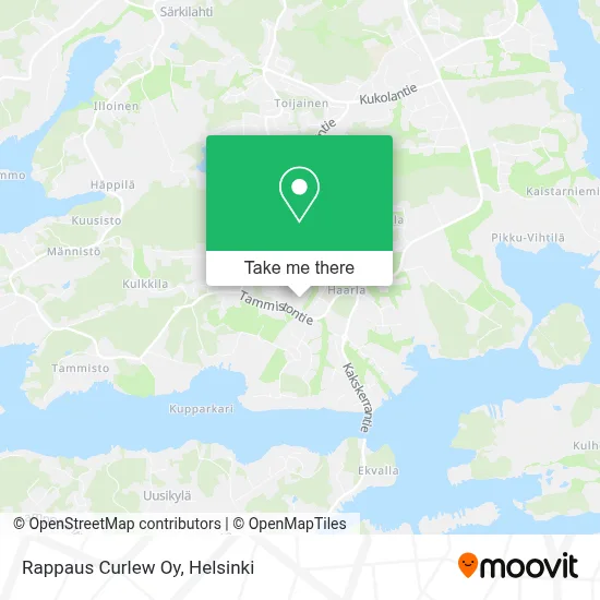 Rappaus Curlew Oy map