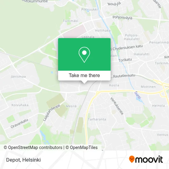 Depot map
