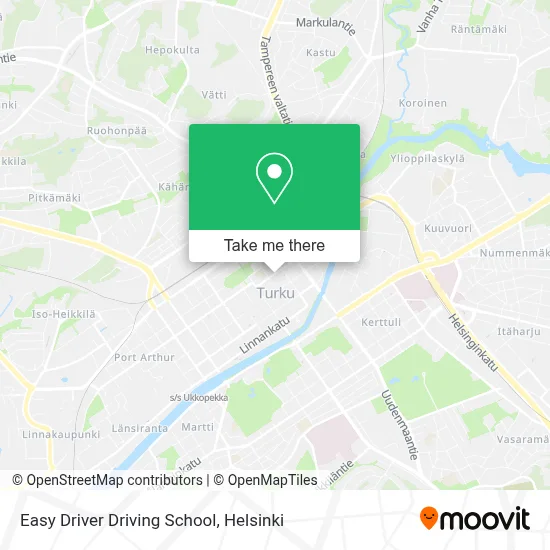Easy Driver Driving School map